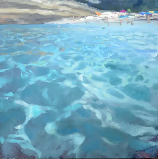 Painting #391 2025 oil on canvas 120x120cm